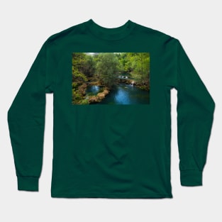 The Small Waterfalls at Martin Brod in Bosnia Long Sleeve T-Shirt